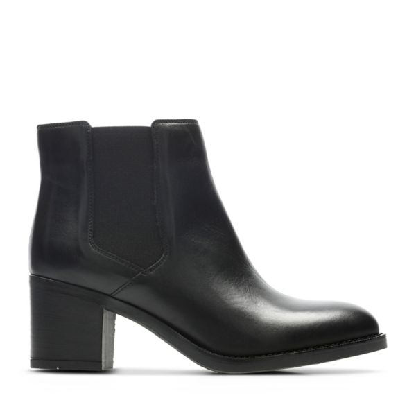 Clarks Womens Mascarpone Bay Ankle Boots Black | USA-2145836